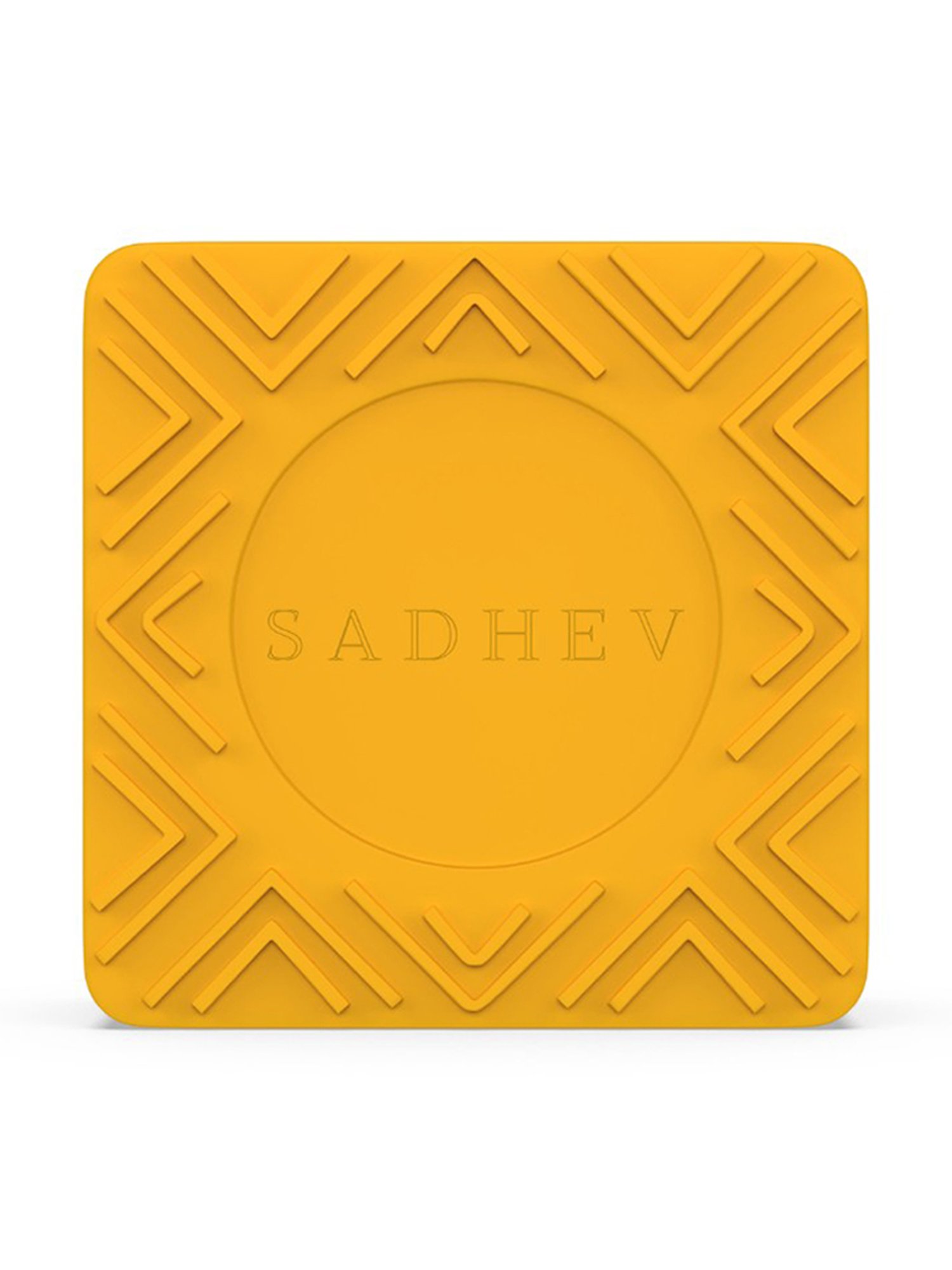 SADHEV The Art Of Ayurveda Turmeric & Mango Kernel Butter Bathing Bar - 125 gm