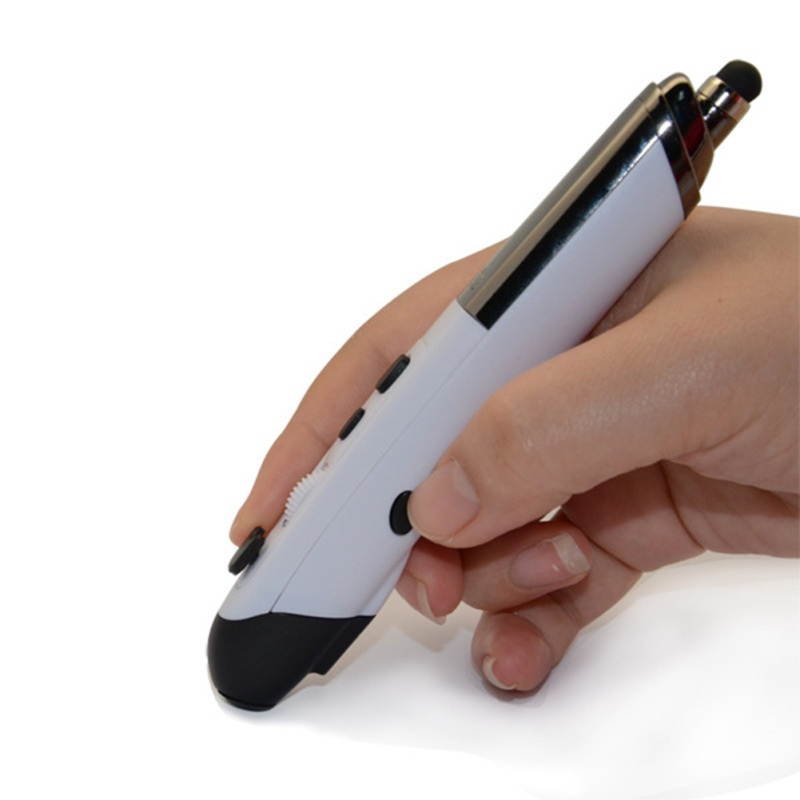 Portable 2.4GHz Laser PPT Presenter Remote Control Wireless Touch Pen Mouse