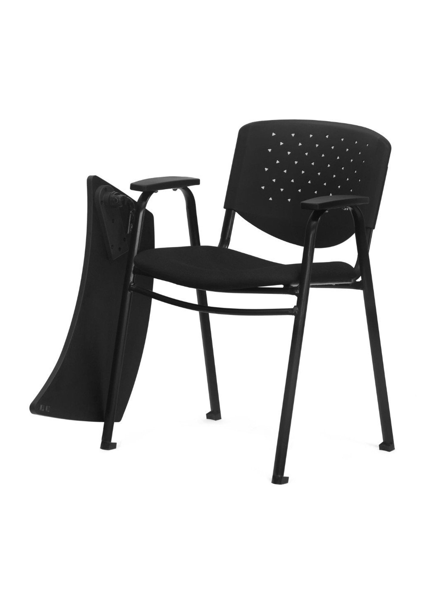 Nilkamal Amaze Black Polypropylene Writing Desk with Tablet