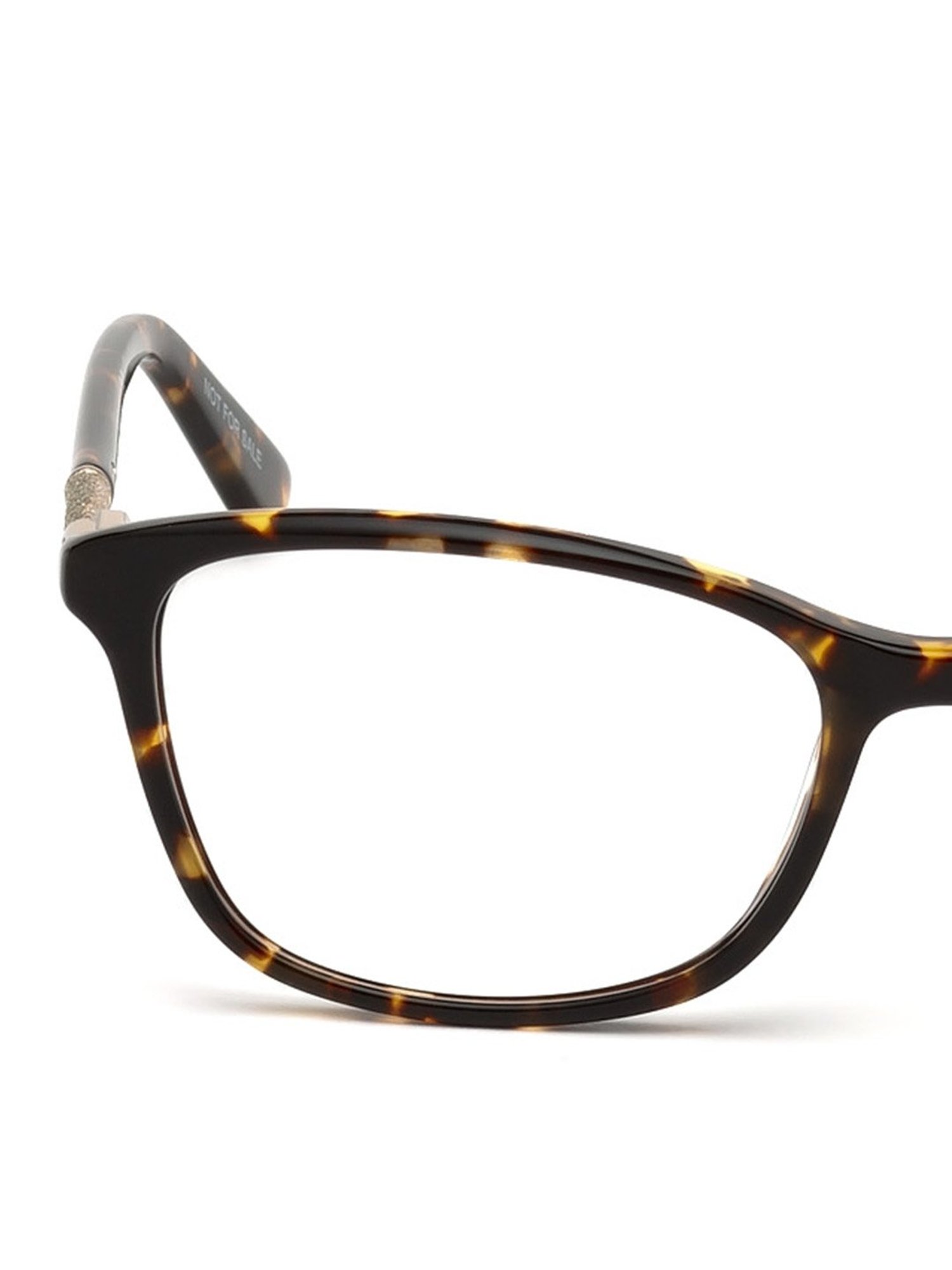 Carolina Herrera Brown Full Rim Round Eye Frame For Women