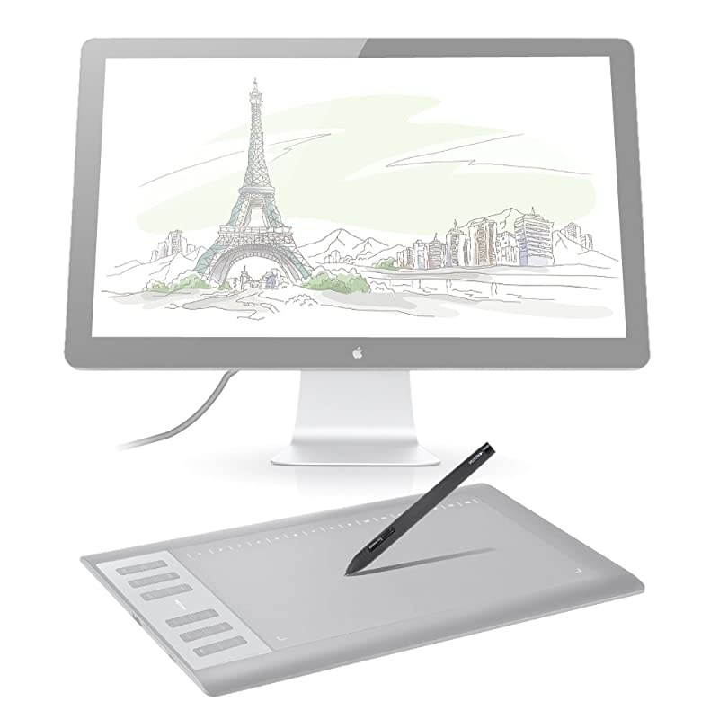 Rechargeable Mouse Digitizer Pen Wireless USB Digital Pen Style for Graphics Tablet