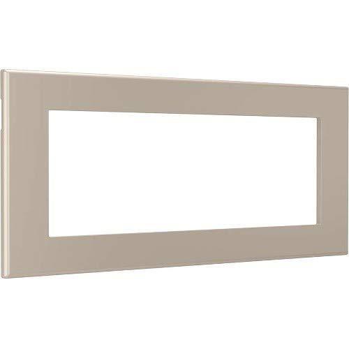 C2G 16347 Radiant Furniture Power Center Bezel for Basic Power Unit, Nickel