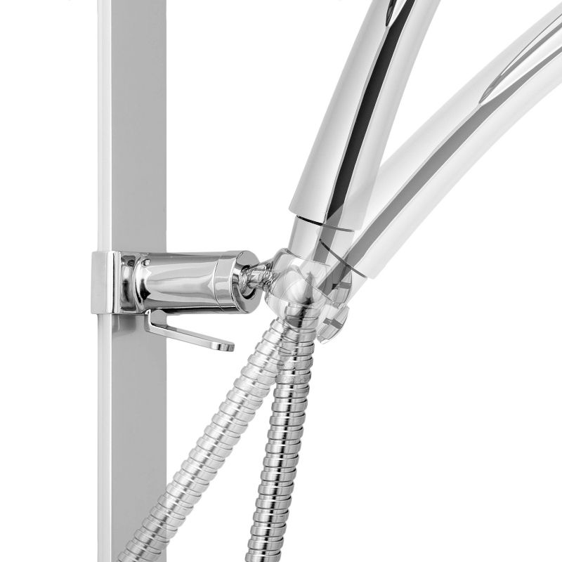 4' Shower Head and Cord Set Silver - Home Details