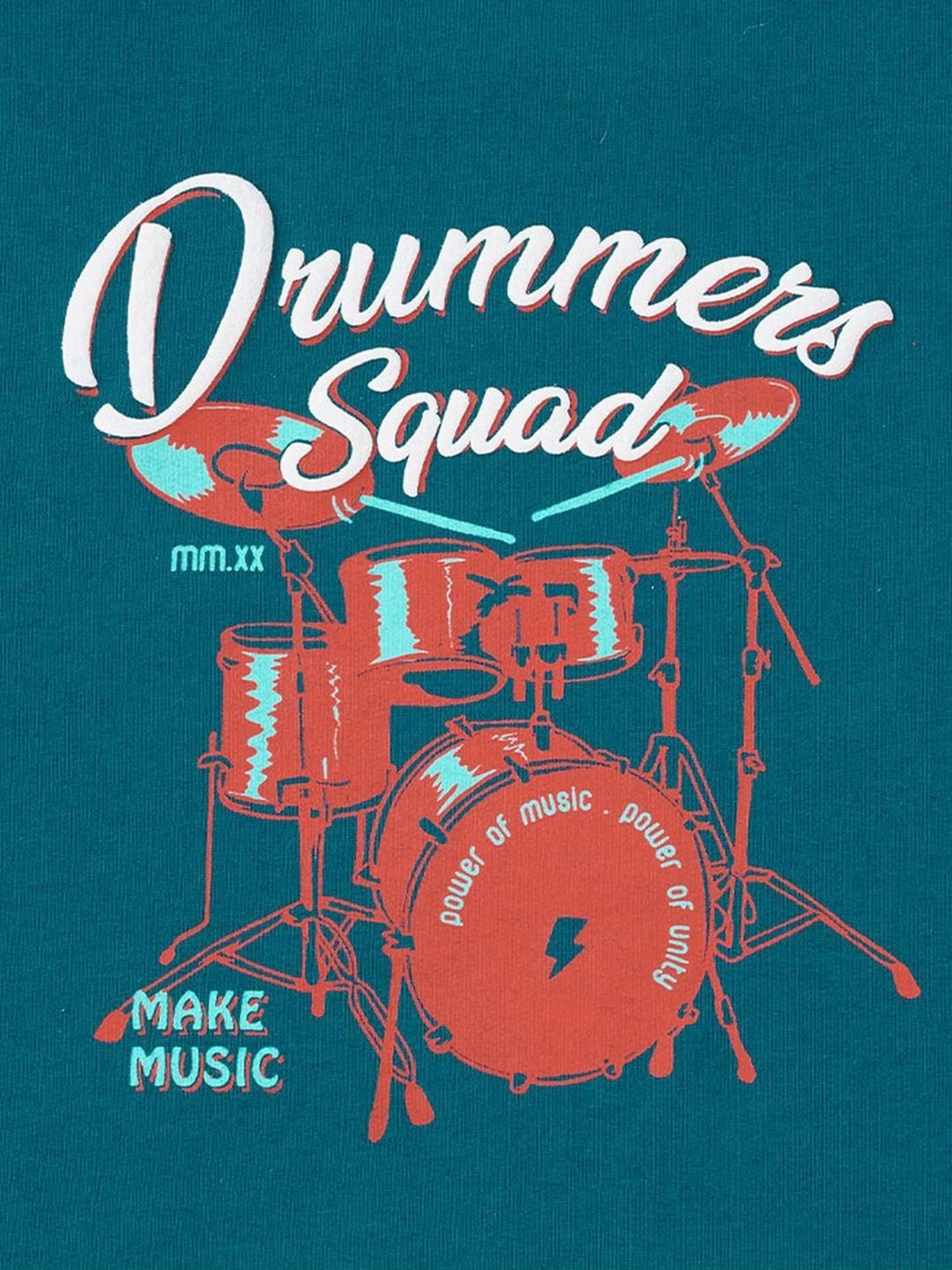 Ed-a-Mamma Kids Blue Cotton Printed Full Sleeves Sweatshirt