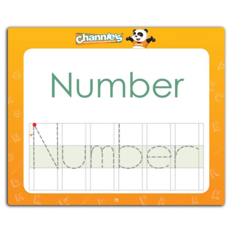 Channie's Dry Erase Sight Words Flash Card