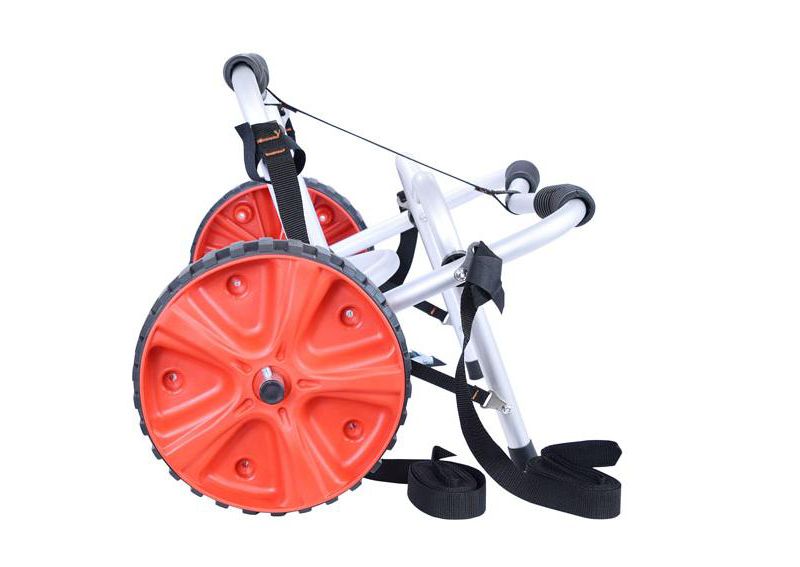 Malone Clipper TRX Deluxe Kayak And Canoe Cart With No Flat Wheels