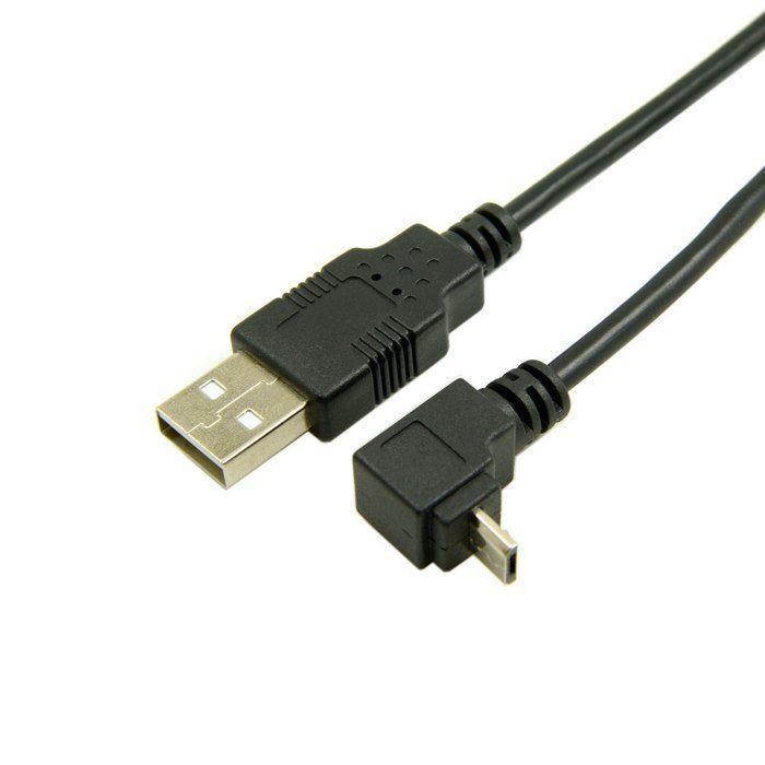 100cm Up Angled 90 Degree Micro USB Male to USB Data Charge Cable for Phone