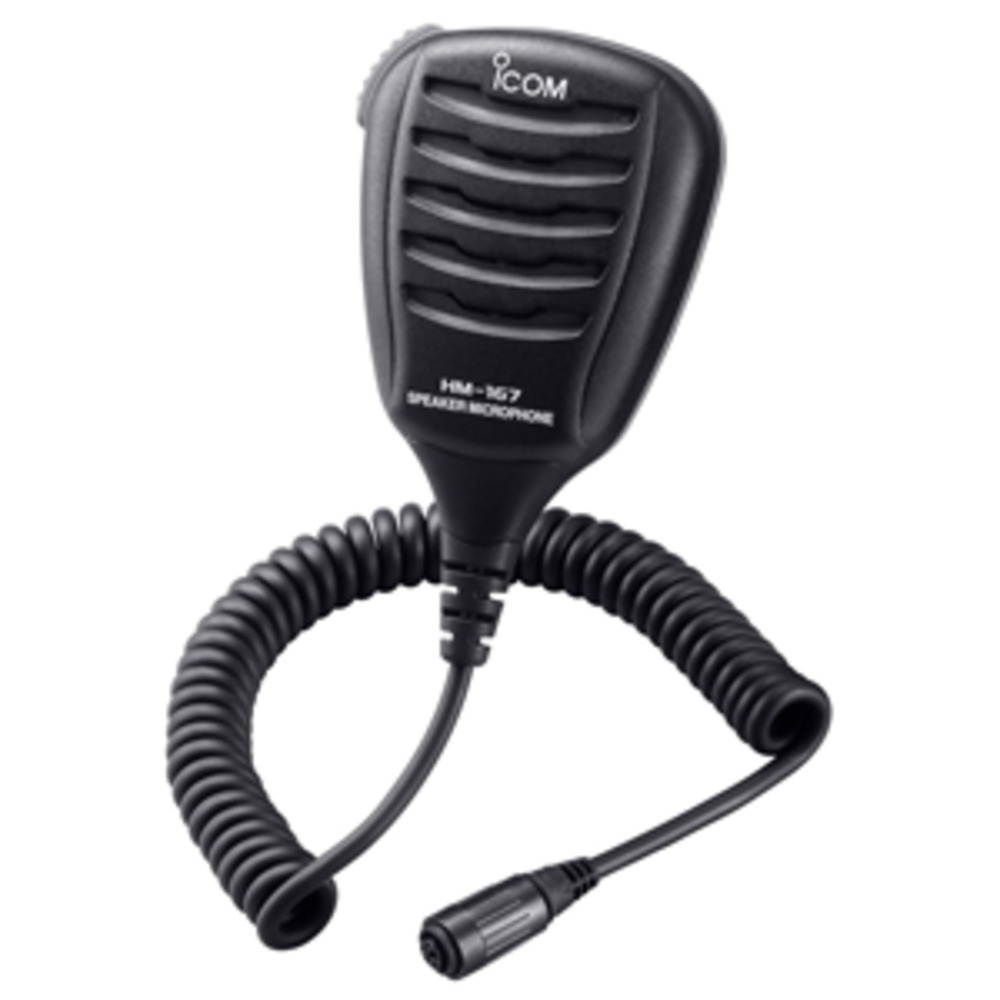 Icom Microphone,Waterproof,For Mfr. No. M73 HAWA HM167