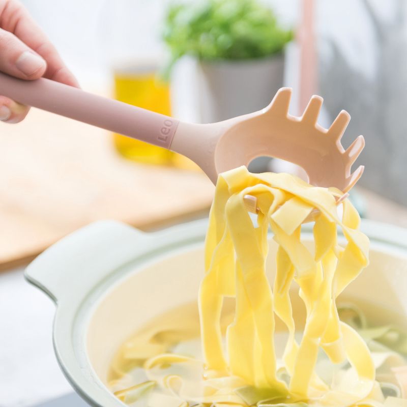 BergHOFF Leo 2Pc Serving Utensil Set, Pink