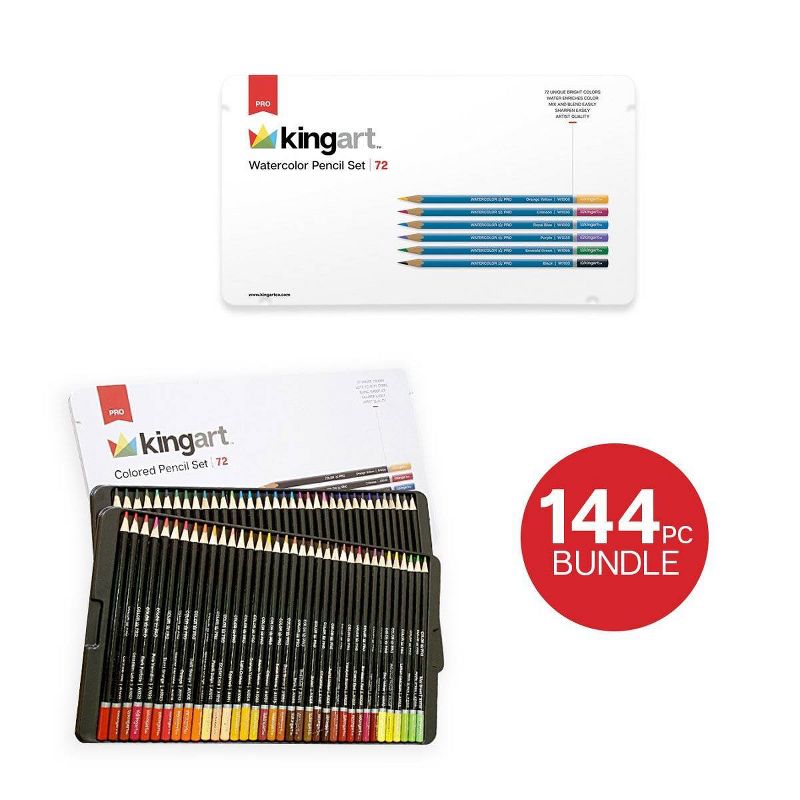 Kingart 144ct Pencil Bundle