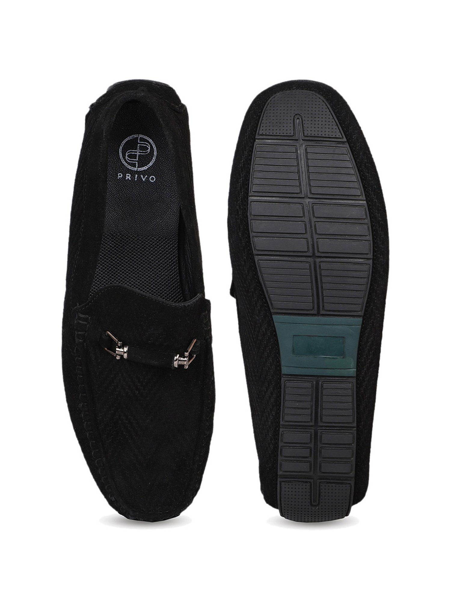 Privo by Inc.5 Men's Black Casual Loafers