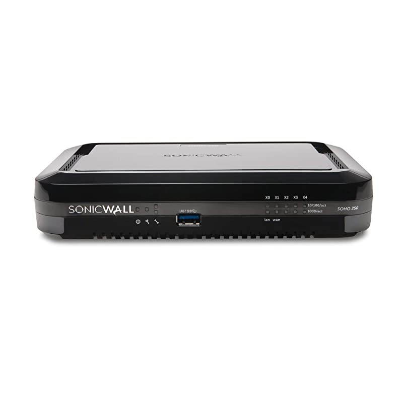 SOHO 250 Network Security Appliance Bundle with Rackmount Kit (02-SSC-0938+RM-SW-T7)
