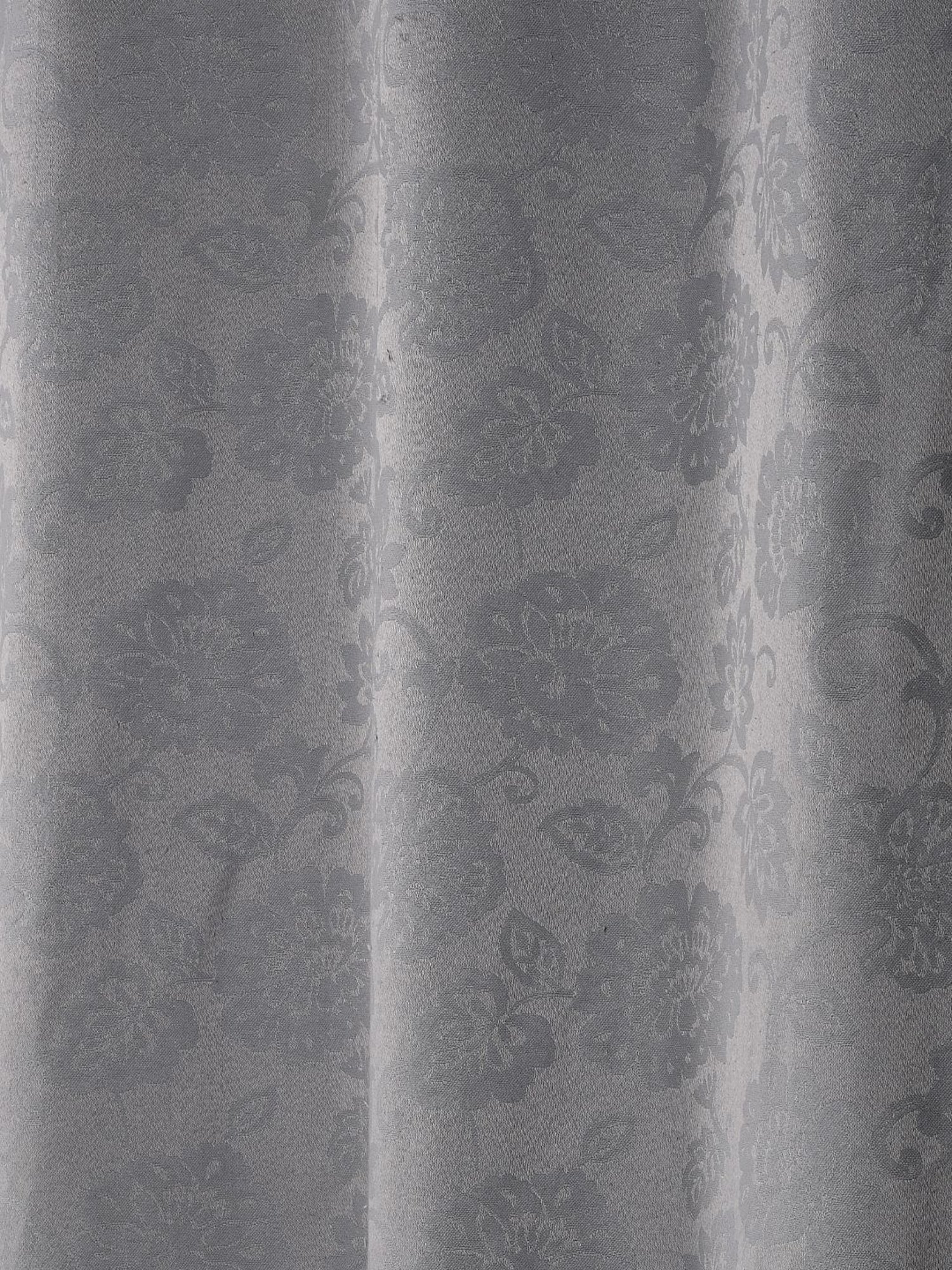 Saral Home Abstract Grey Cotton 9ft Door Curtains - Set of 2