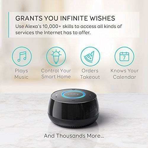 eufy Genie Smart Speaker with Amazon Alexa + Lumos WiFi Smart Bulb-Tunable White Starter Kit, Soft White To Daylight (2700K-6500K), 60W Equivalent, A19, E26, 800 Lumens