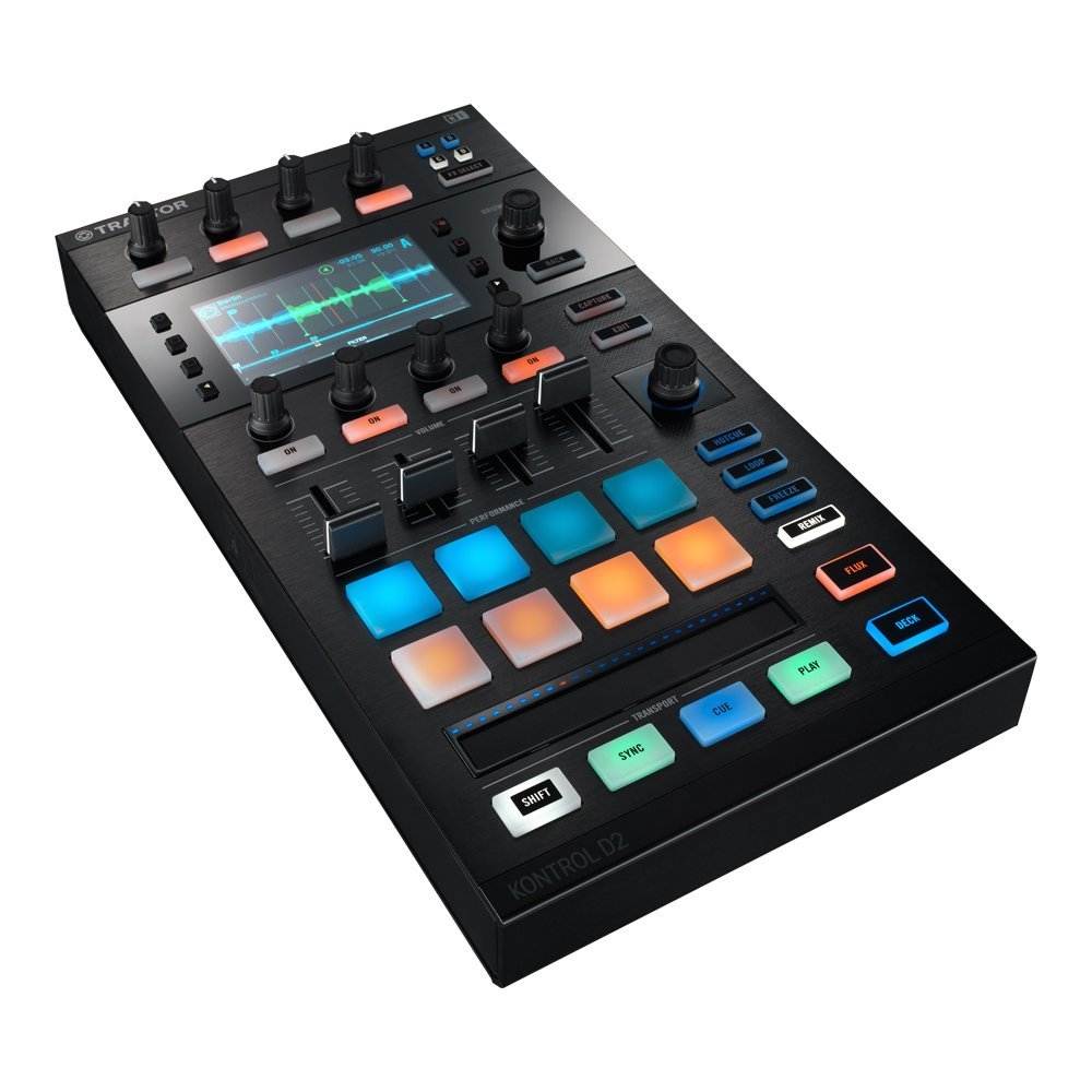 Native Instruments Traktor Kontrol D2 DJ Controller (2) and Native Instruments Traktor Kontrol Z2 DJ Mixer