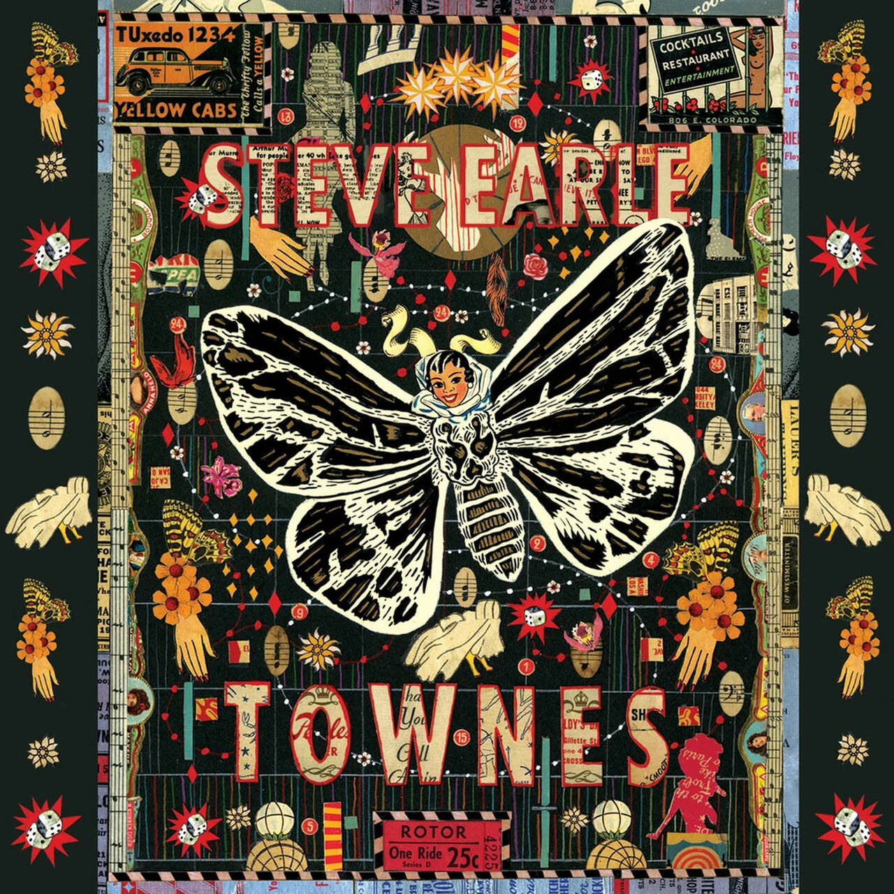 Steve Earle Townes 2LP (Clear Vinyl)