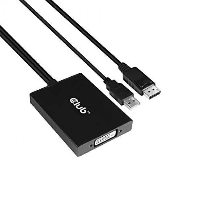 Club3D DisplayPort to Dual Link DVI-D HDCP ON version Active Adapter M/F