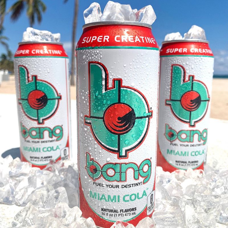 BANG Miami Cola Energy Drink - 16 fl oz Can