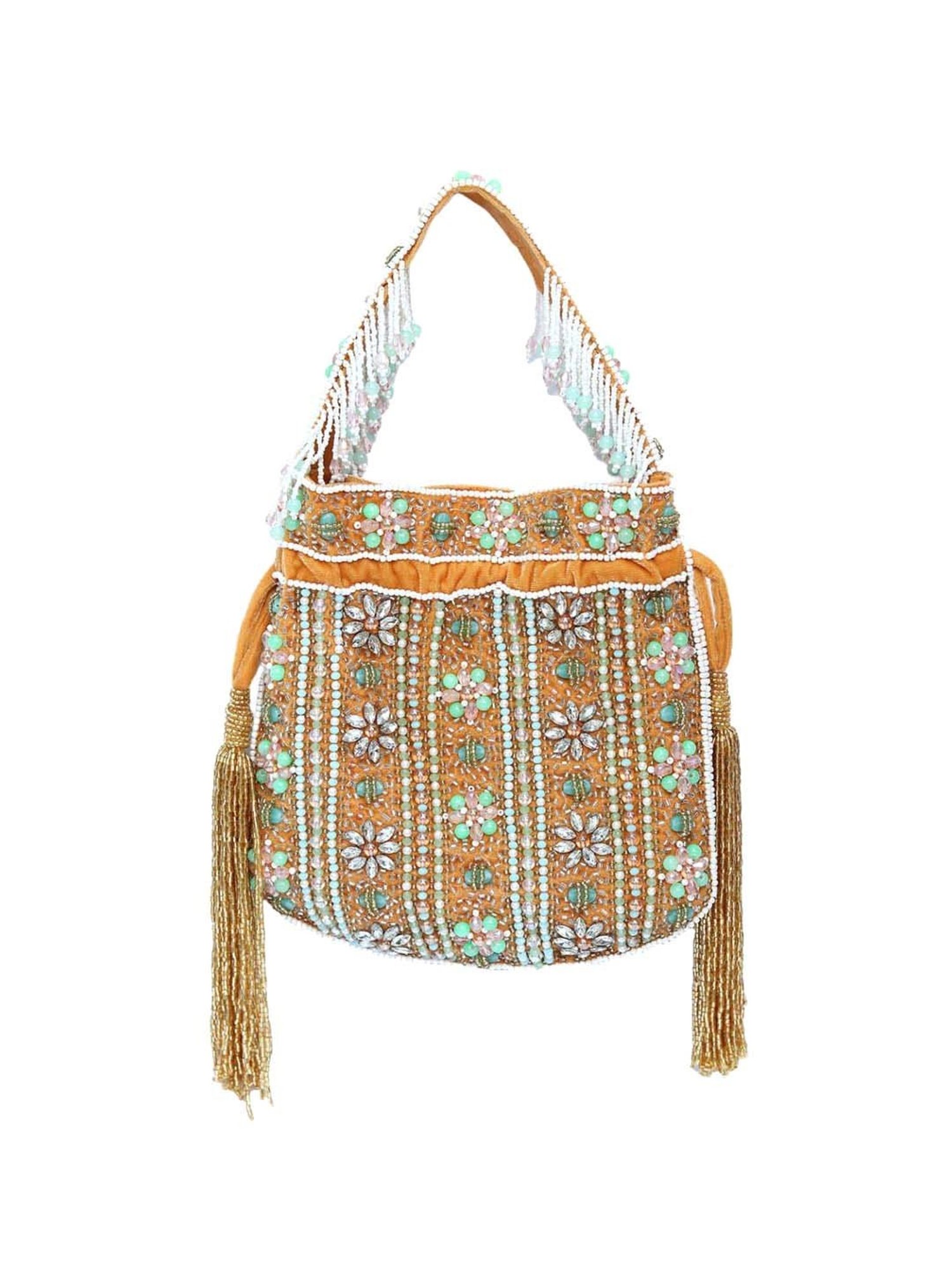 Call It Spring Silver Embellished Potli