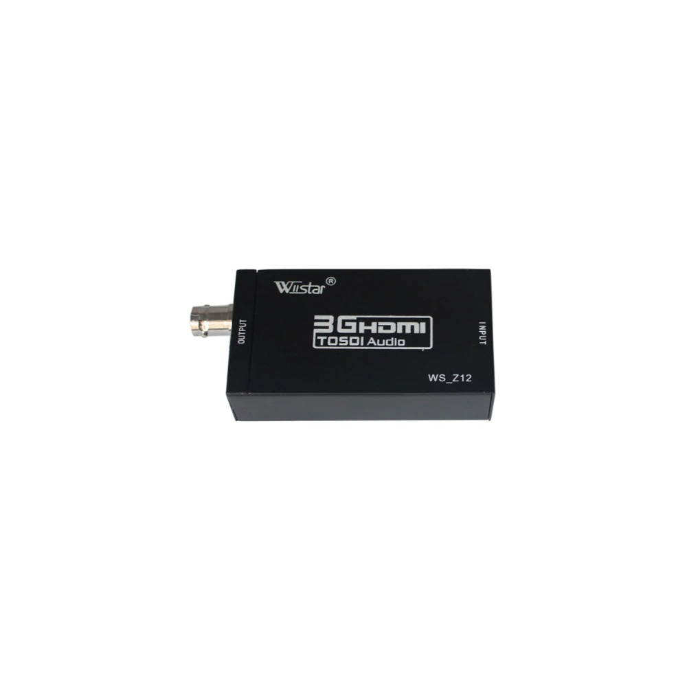 wiistar Mini HD 1080P 3G hdmi to sdi Converter Box Support SD / HD-SDI / 3G-SDI Signals Showing HDMI hdmi2sdi SDI TO HDMI