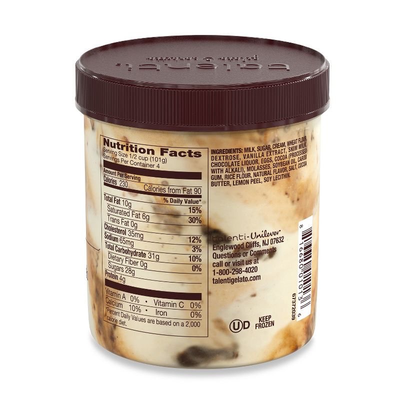 Talenti Chocolate Chip Cookie Dough Gelato - 16oz