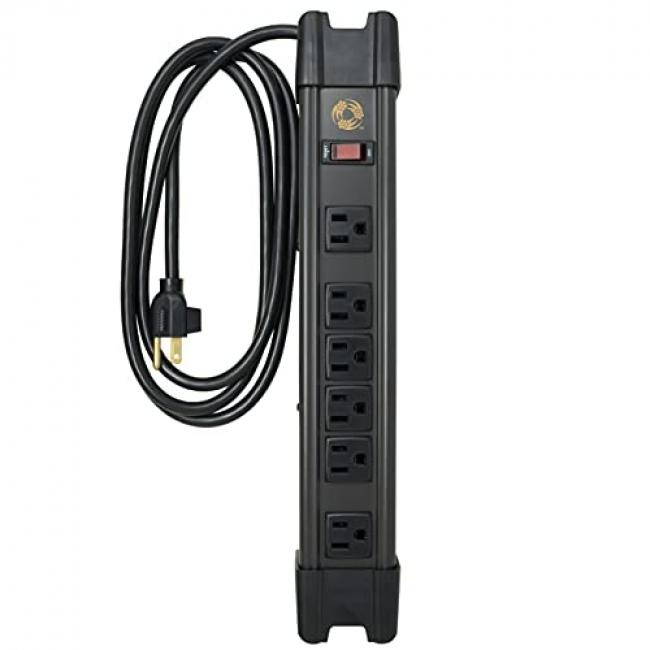 Southwire 6-Outlets Power Strip - NEMA 5-20P - 6 x NEMA 5-20R - 15 ft Cord - 20 A Current - 120 V AC Voltage