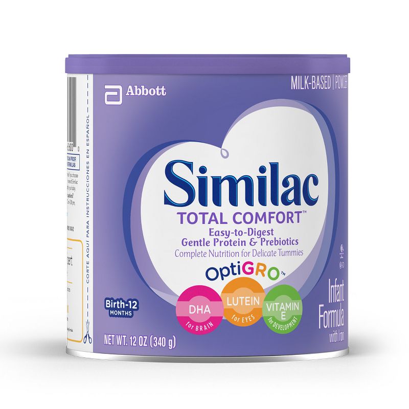 Similac Total Comfort Infant Formula Powder with Iron - 12.6oz