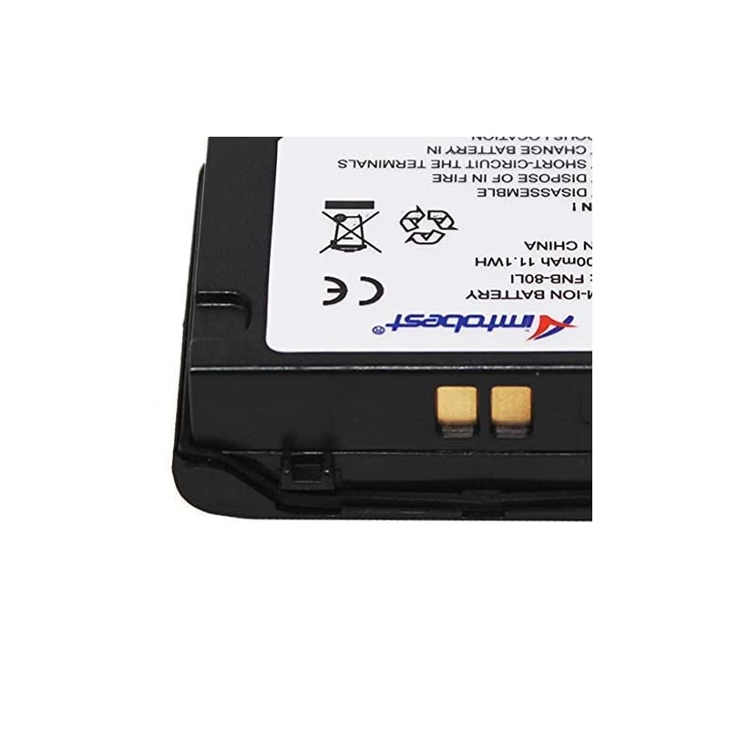 Liion 1500mAh Battery Compatible for Yaesu Vertex Radio VX7R VX6R VX5R VX6 VX5 VXA710 Standard Horizon HX460 HX470 HX471 FNB58Li FNB58Li