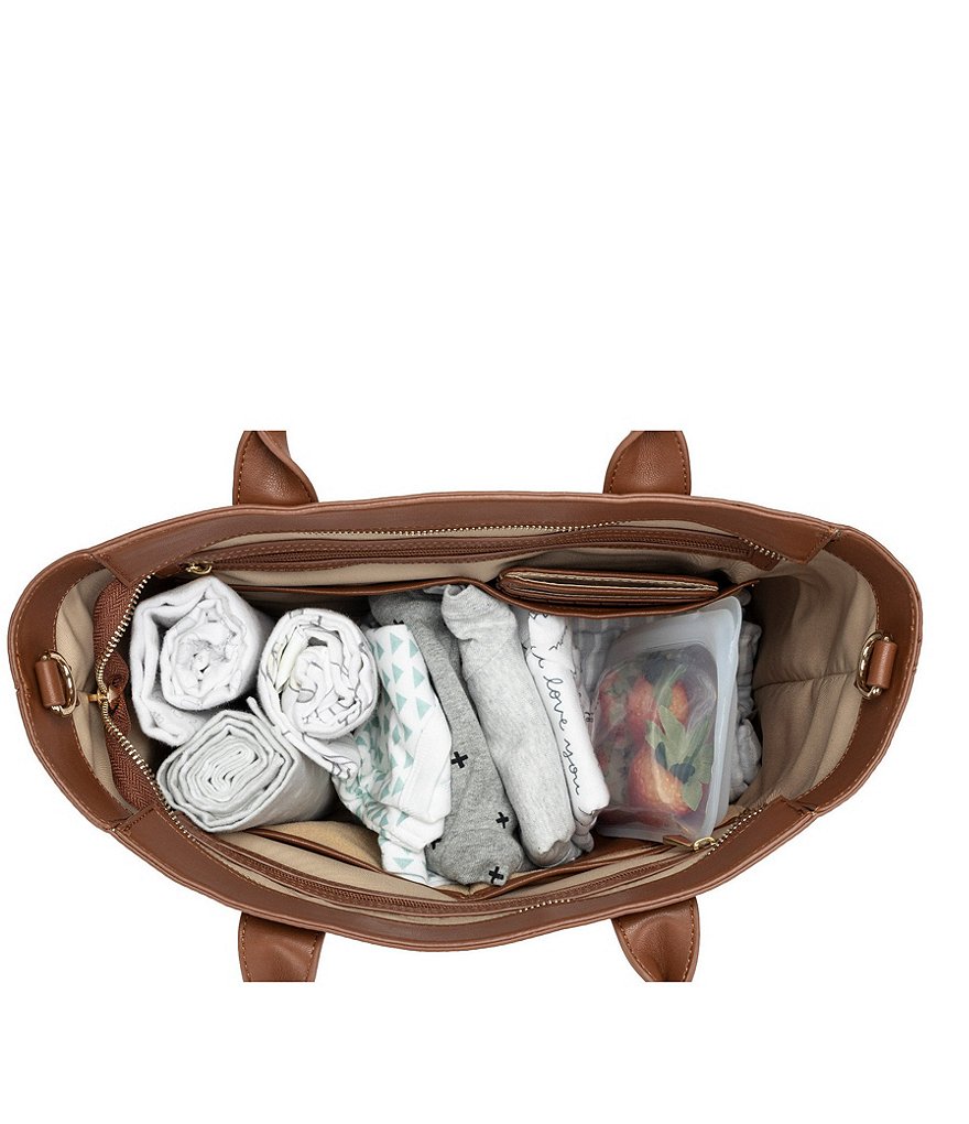 Ju-Ju-Be Eco Leather Zip Top Tote Bag