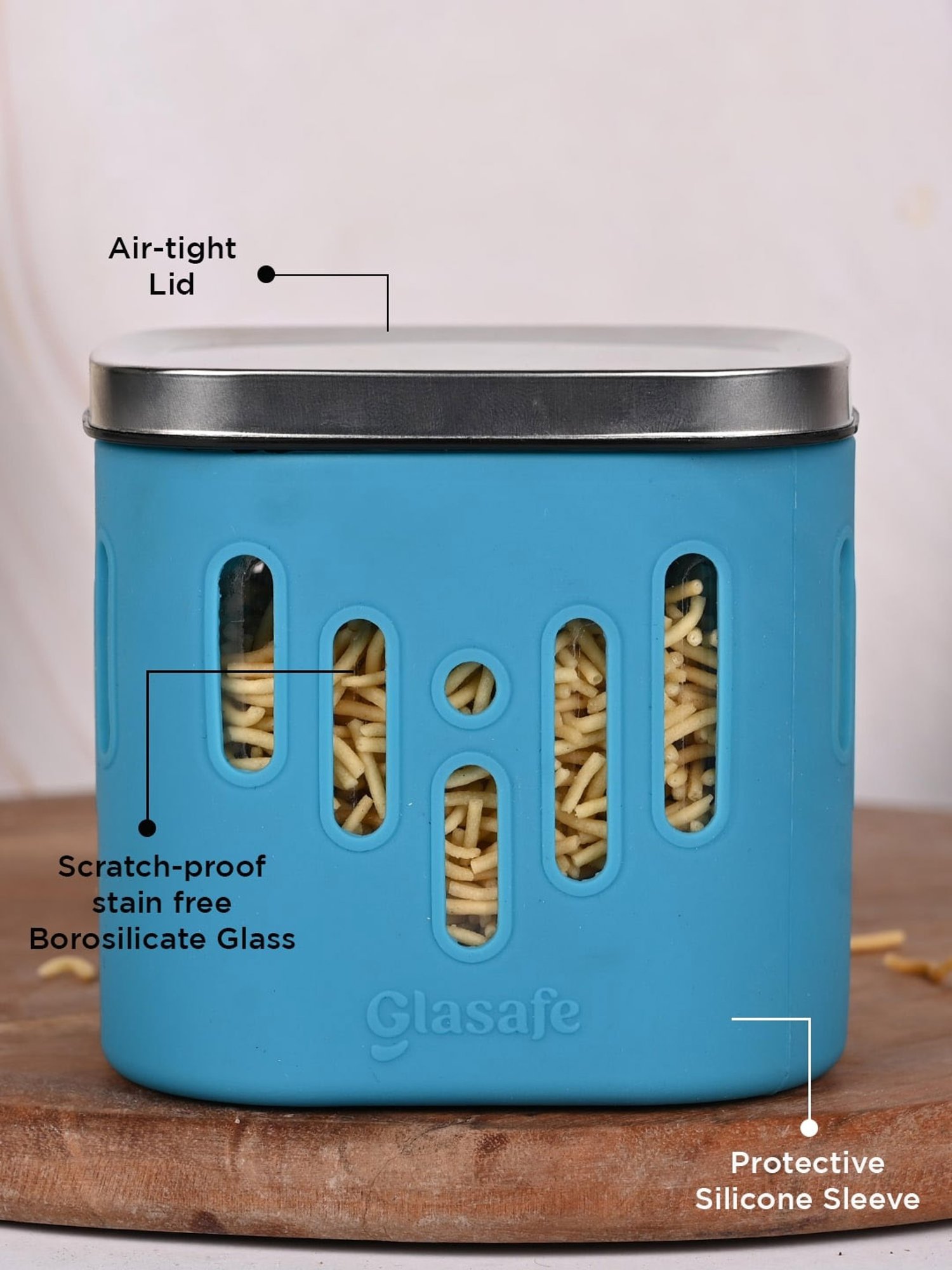 Borosilicate Glass Containers with Lids Microwave Safe Container for Glass Food Storage Containers