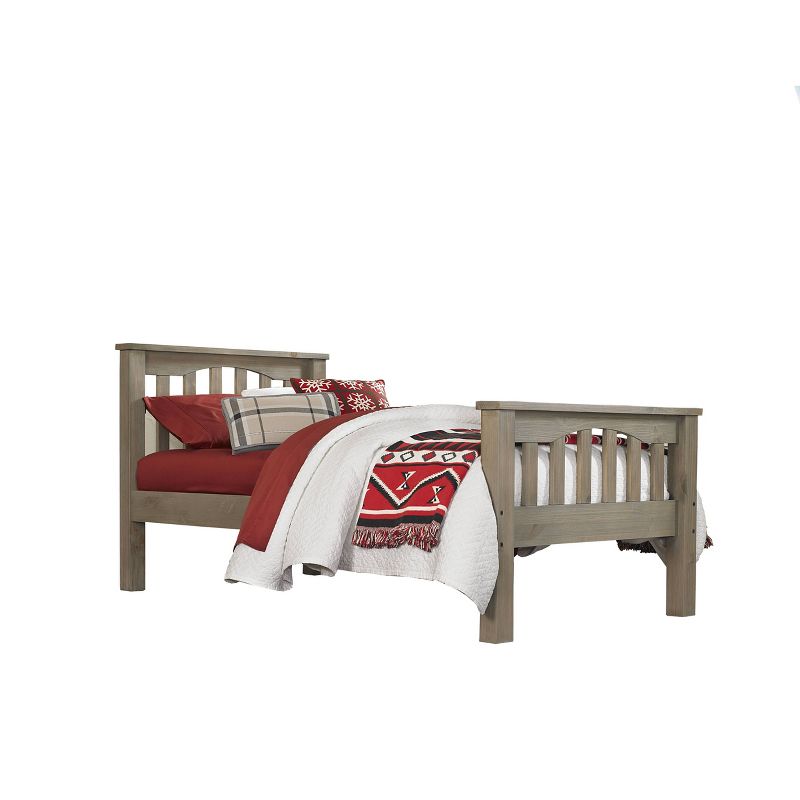 Full Highlands Harper Panel Bed Driftwood - Hillsdale Furniture