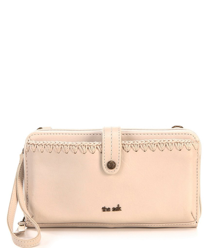 The Sak Iris Large Smartphone Leather Convertible Crossbody Wristlet