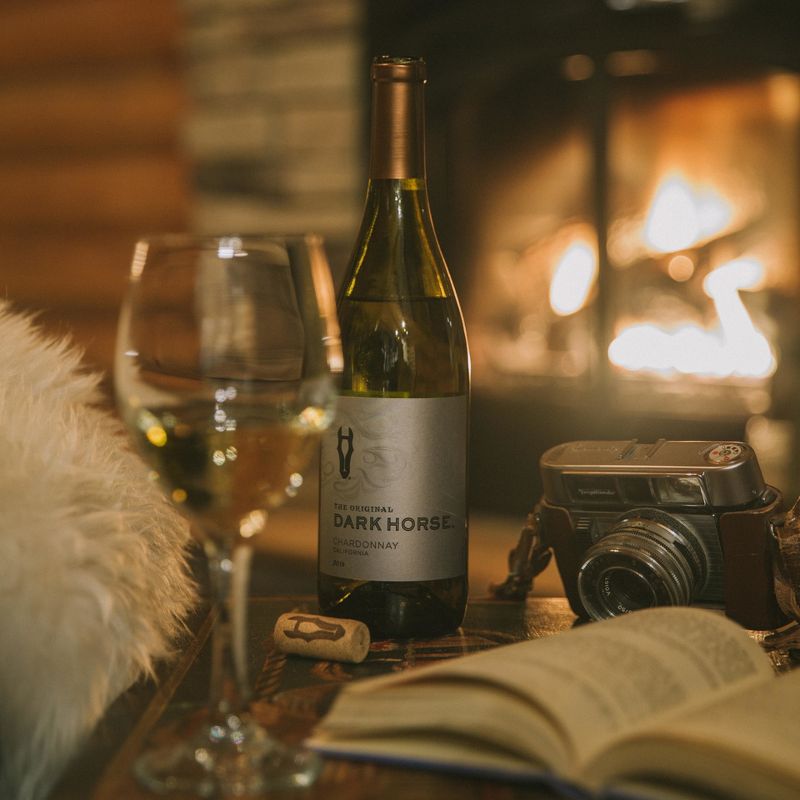 Dark Horse Chardonnay White Wine - 750ml Bottle