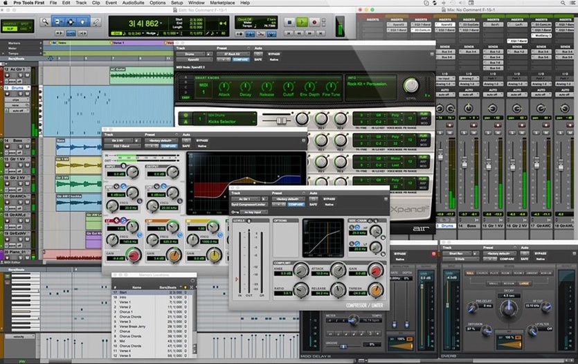 Mackie CR3-X 3-Inch Creative Reference Multimedia Monitors Bundle with Mackie Onyx Artist 1-2 USB Audio Interface, Pro Tools DAW Software, TH-02 Closed Back Headphones, 2x 10-Foot TRS Cable