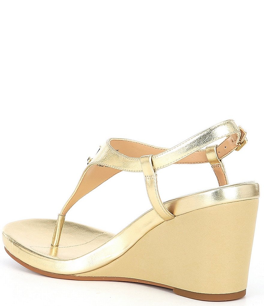 Lauren Ralph Lauren Jeannie Metallic Wedges