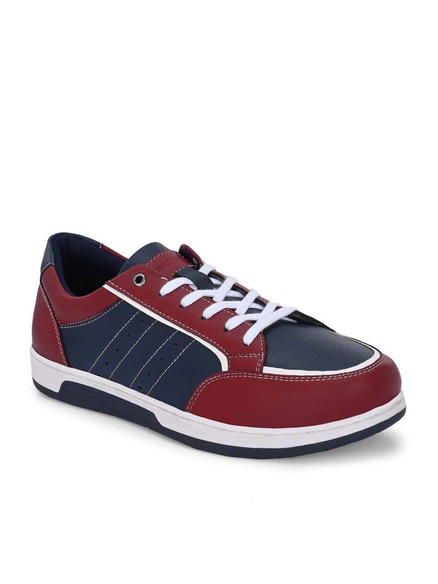 Clog London Men's Red Casual Sneakers