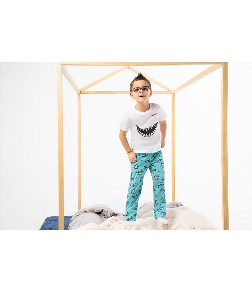 Komar Kids Little/Big Boys 4-16 Gamer Hall of Fame 3-Piece Pajamas Set