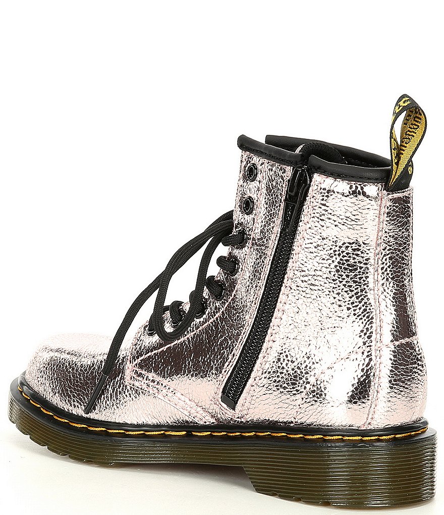 Dr. Martens Girls' 1460 Metallic Boots (Toddler)
