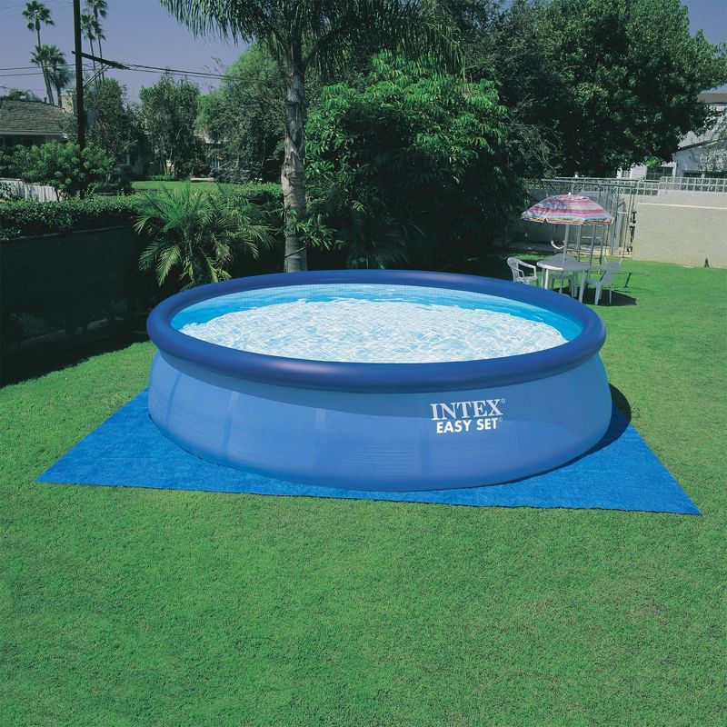 Intex 18ft x 48in Easy Set Above Ground Pool with Pump & Krill Automatic Vacuum