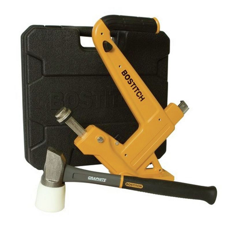 Bostitch U/MFN201 2 in. Manual Hardwood Flooring Cleat Nailer Kit