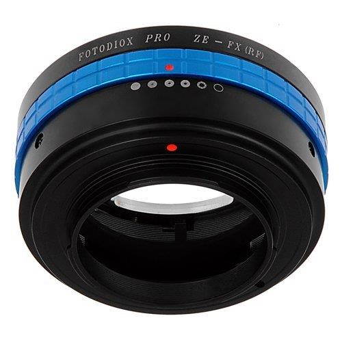 Fotodiox Pro Lens Mount Adapter - Mamiya 35mm (ZE) SLR Lens to Fuji Film X-Series Mirrorless Camera Body (X-Mount)