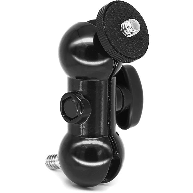 Camera Clamp Mount Monitor Mount Bracket Double Ballhead Ball Arm with Super Clamp Compatible with Ronin M Ronin MX Freefly MOVI