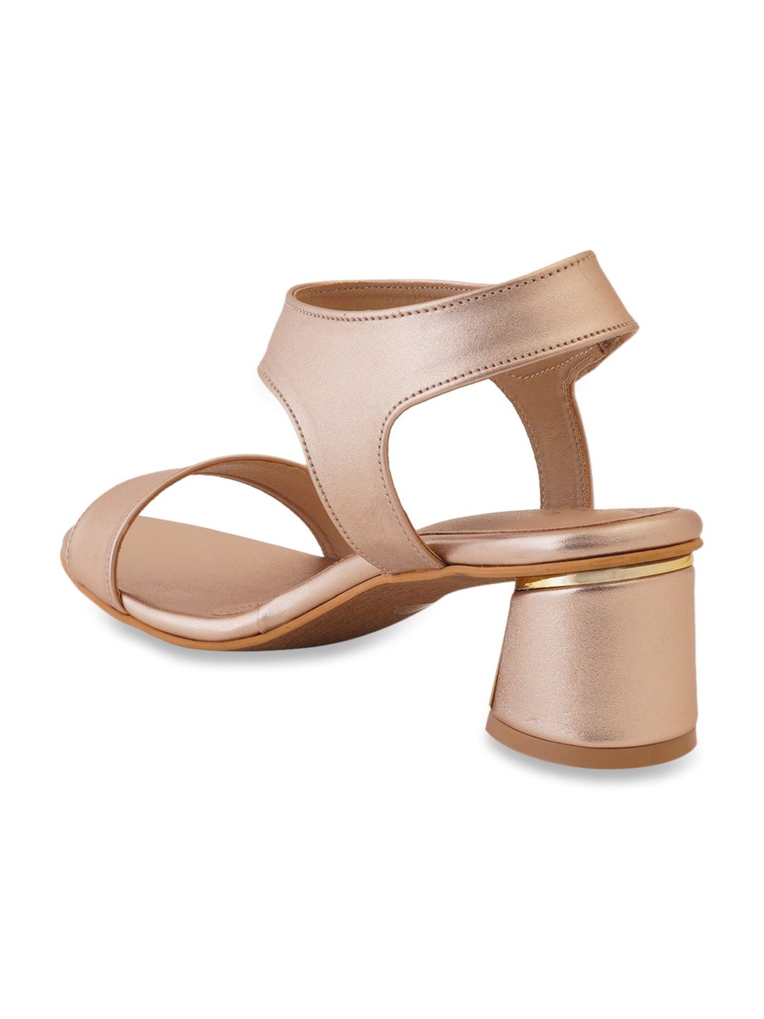 Pelle Albero Women's Golden Back Strap Sandal