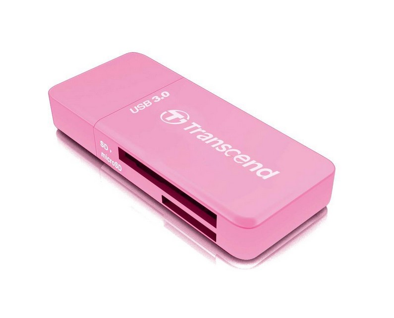 Transcend TS-RDF5K USB 3.0 Support SDHC (UHS-I), SDXC (UHS-I), microSD, microSDHC (UHS-I), and microSDXC (UHS-I) Flash Card Reader