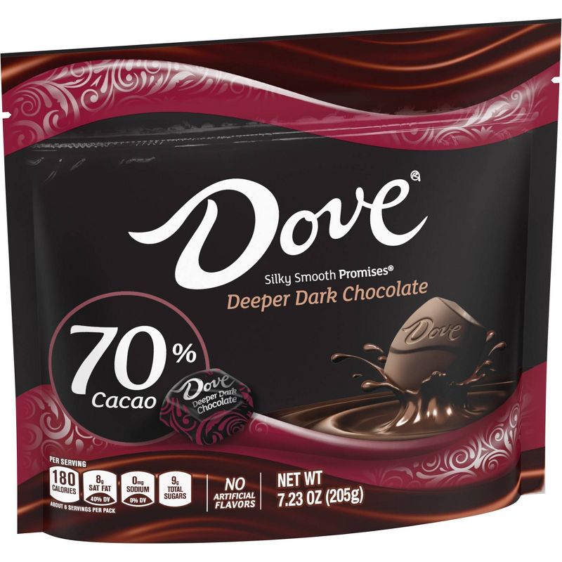 Dove Promises Extra Dark Chocolate 70% Cacao Sharing SUP - 7.23oz