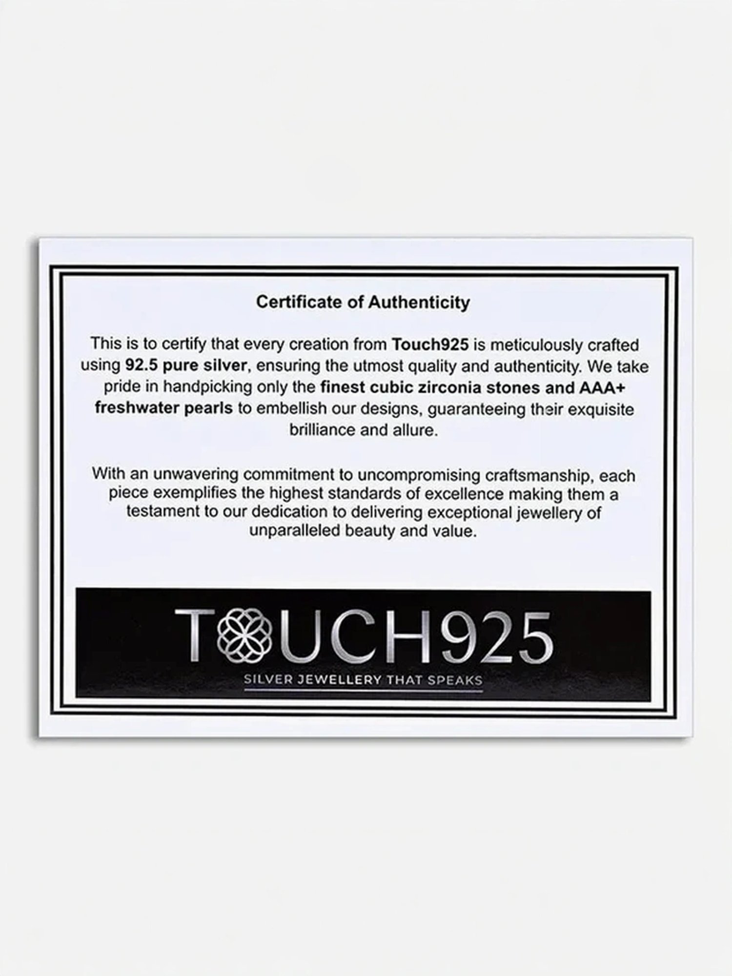 Touch925 Majestic Drop Silver Thread Anklet for Women