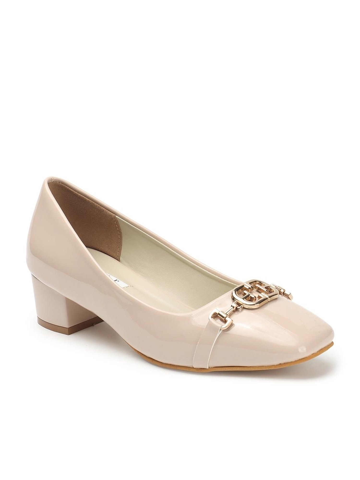 Elle Women's Cream Casual Pumps