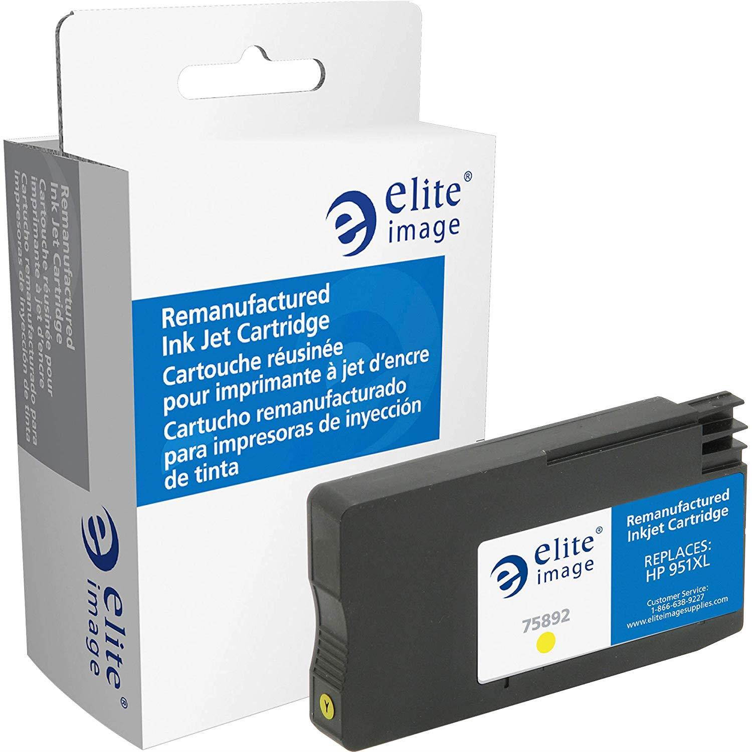 Elite Image ELI75892 Compatible Ink-Jet Replaces HP CN048AN (951XL), Yellow