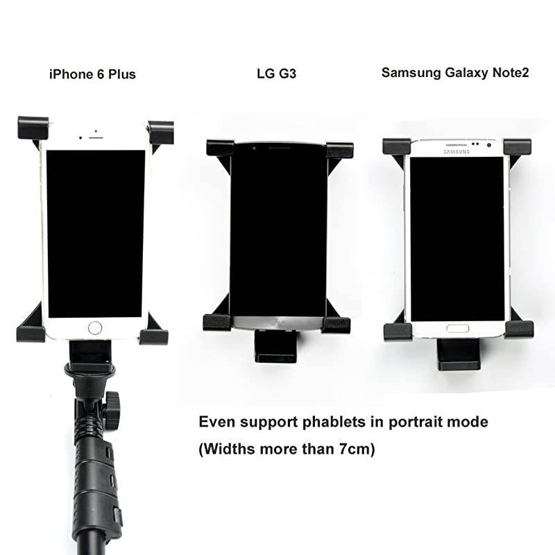 iPad Tripod Mount Universal Tablet Tripod Holder Adapter for iPad iPad Air 2iPad MiniSamsung Galaxy TabTab ProTab S Microsoft SurfaceGoogle NexusSelfie StickMonopodipad Pro 105
