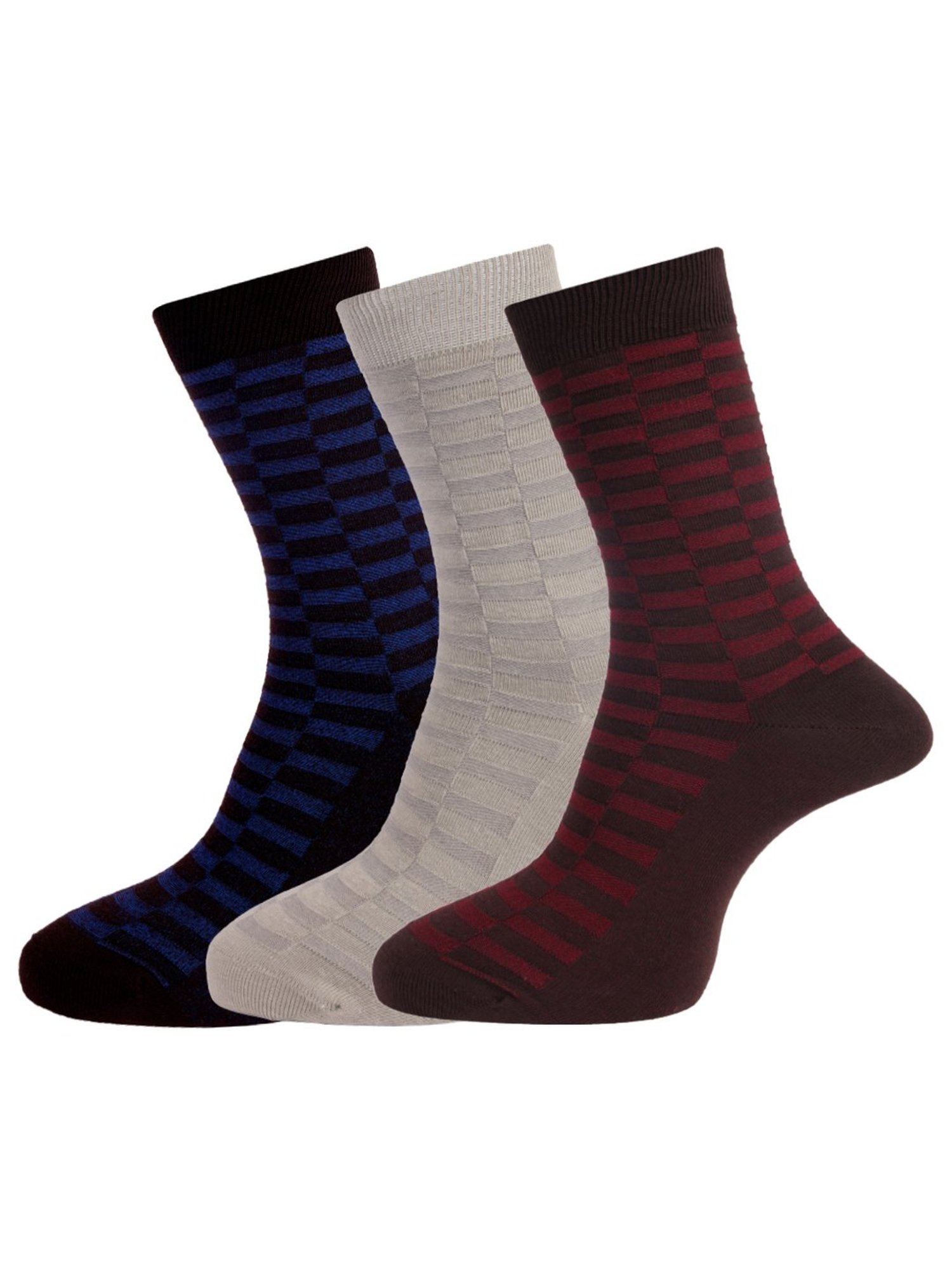 Jockey 7036 Light Grey Compact Terry Cotton Ankle Length Socks with Stay Fresh Treatment